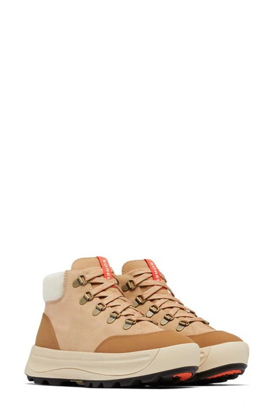 Shop Sorel Ona 503 Hiker Platform Sneaker In Canoe/ Bleached Ceramic