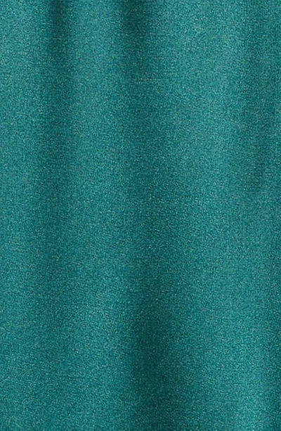 Ava & Yelly Kids' Ruffle Satin Dress In Hunter