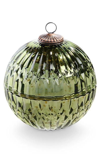 Illume Mercury Ornament Candle In Ornament Balsam Green 5.1oz