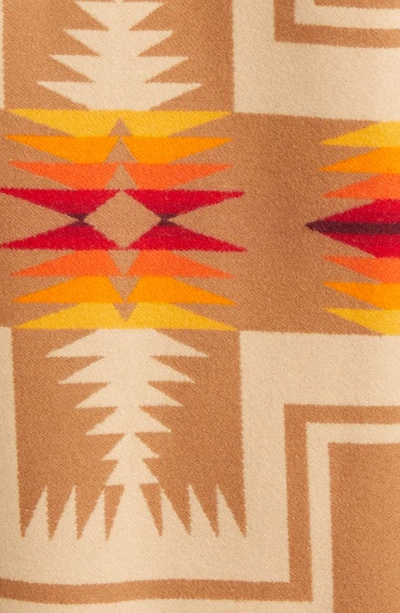 Pendleton 1930s Archive Coat In Tan Harding Jacquard