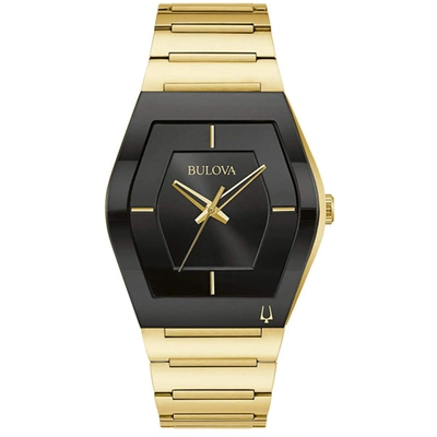 Shop Bulova Women's Gemini Black Dial Watch