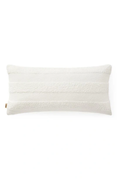 Shop Ugg Seneca Plush Pillow In Snow