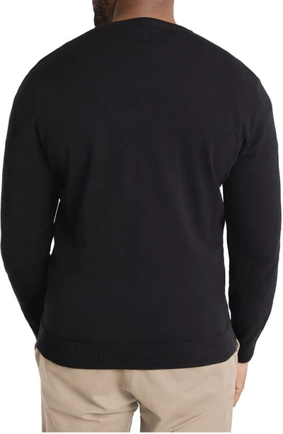 Shop Johnny Bigg Essential V-neck Sweater In Black