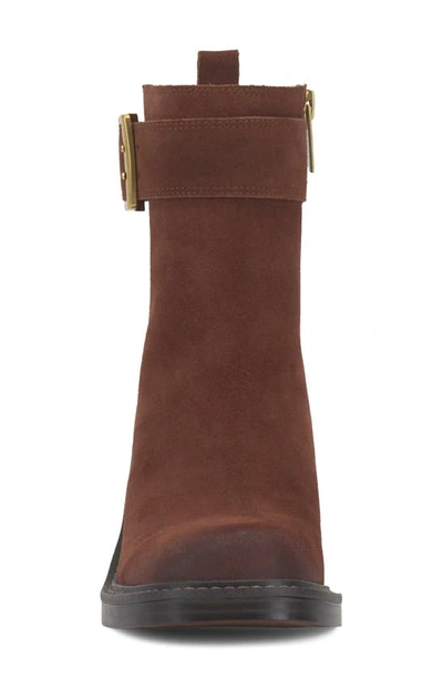 Shop Vince Camuto Bembonie Bootie In Chocolate