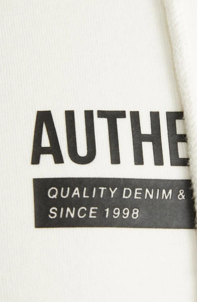 Shop Johnny Bigg Authentic Utility Appliqué Hoodie In Ivory