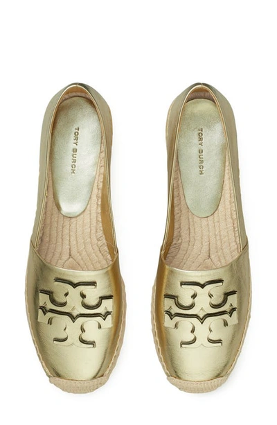 Shop Tory Burch Ines Espadrille Flat In Spark Gold