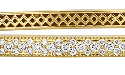 Bony Levy Rita Diamond Bangle Bracelet In 18k Yellow Gold