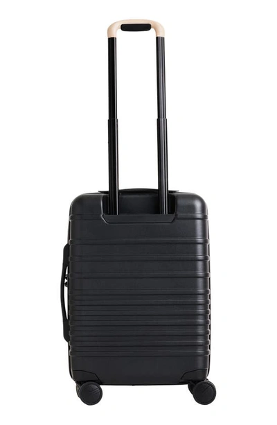 Shop Beis The 21-inch Front Pocket Carry-on Roller In Black