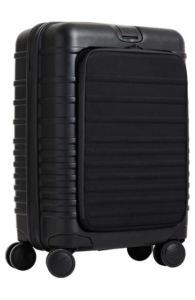 Shop Beis The 21-inch Front Pocket Carry-on Roller In Black