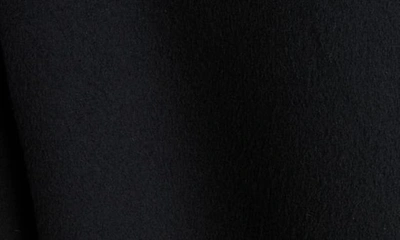 Shop Saint Laurent Double Face Wool Coat In Noir Profond