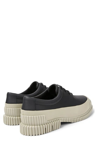 Camper Pix Contrasting-sole Lace-up Shoes In Medium Beige