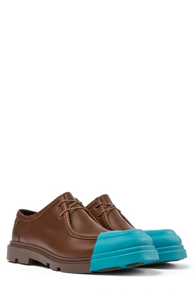 Shop Camper Junction Cap Toe Oxford In Medium Brown