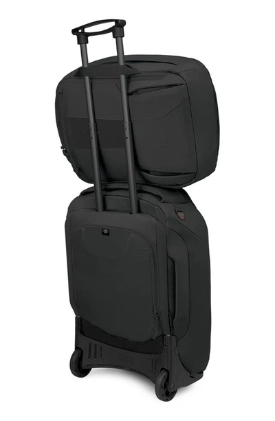 Osprey Sojourn Porter 30-liter Recycled Nylon Travel Pack In Black