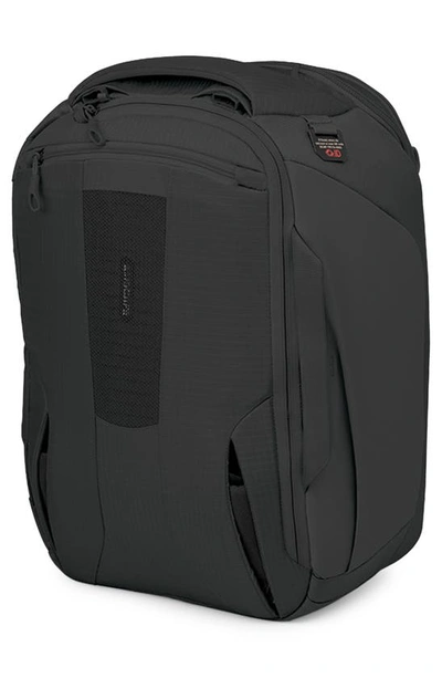 Shop Osprey Sojourn Porter 30-liter Recycled Nylon Travel Pack In Black