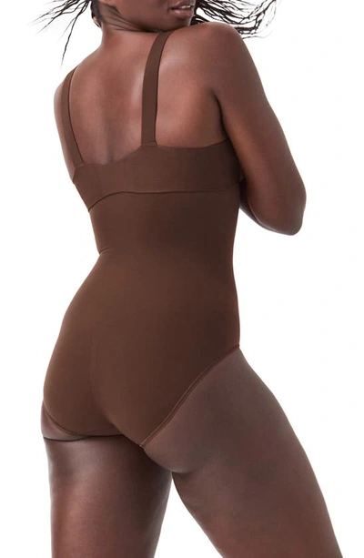 Shop Spanx Everyday Shaping High Waist Panty In Chestnut Brown