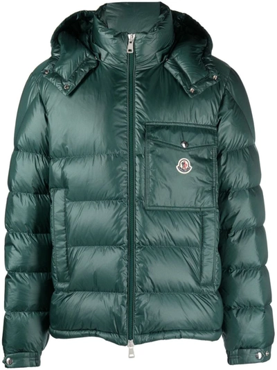 Shop Moncler Wollaston Jacket Clothing In Green