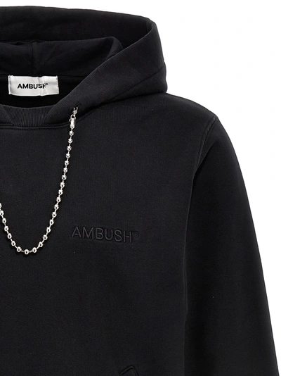 Shop Ambush Ballchain Sweatshirt Black