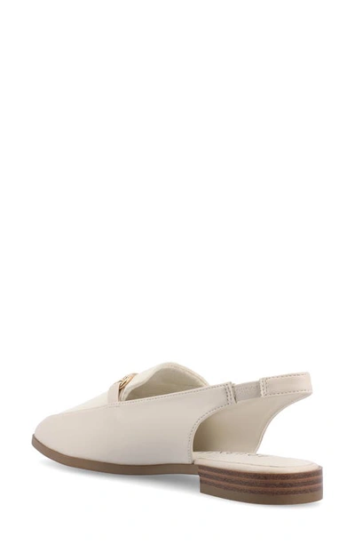 Journee Collection Lainey Slingback Flat In Sand
