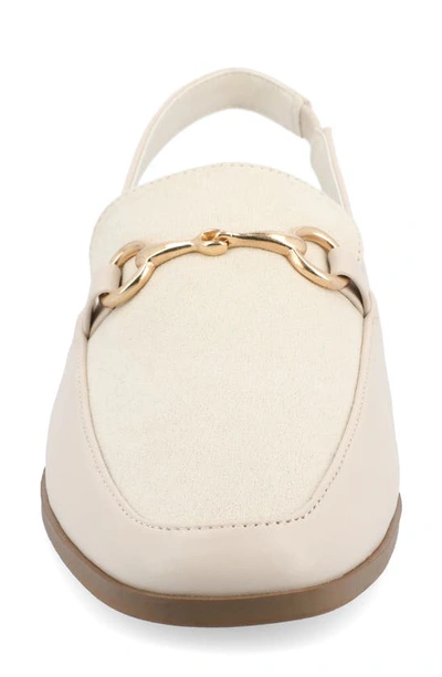 Journee Collection Lainey Slingback Flat In Sand