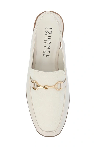 Journee Collection Lainey Slingback Flat In Sand