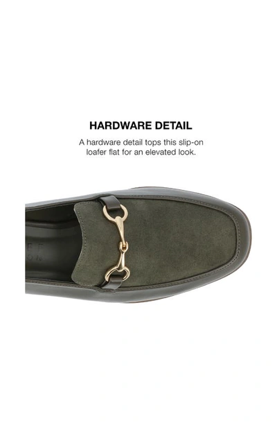 Journee Collection Lainey Slingback Flat In Olive