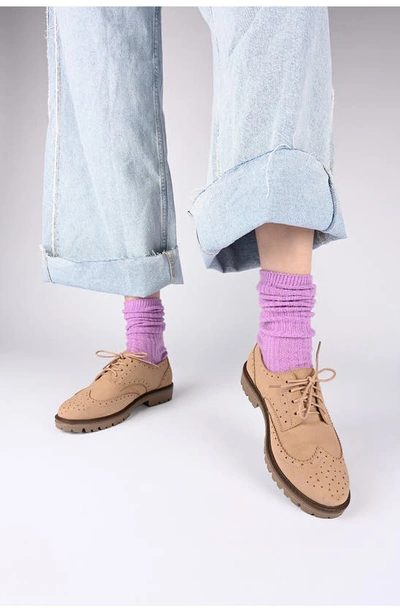 Journee Collection Claudiya Oxford In Taupe