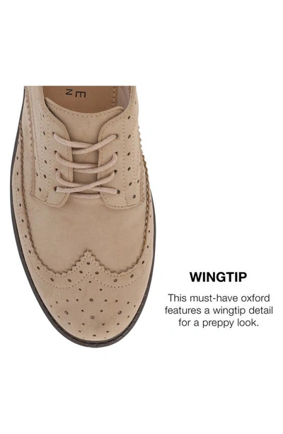 Journee Collection Claudiya Oxford In Taupe
