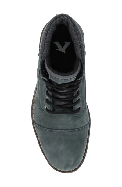Territory Boots Yukon Cap Toe Ankle Boot In Navy