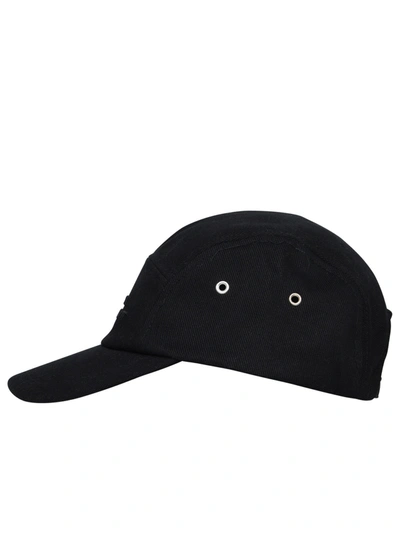 Shop Isabel Marant Woman  'tedji' Black Cotton Hat