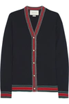 GUCCI Striped wool cardigan