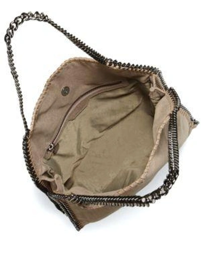 Shop Stella Mccartney Baby Bella Shoulder Bag In Ruthenium