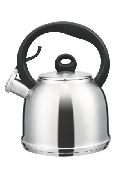 Shop Berghoff Essential Cami Stainless Steel Whistling Kettle In Silver