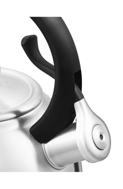 Berghoff Essential Cami Stainless Steel Whistling Kettle In Silver