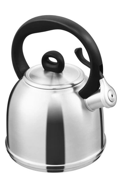 Shop Berghoff Essential Cami Stainless Steel Whistling Kettle In Silver