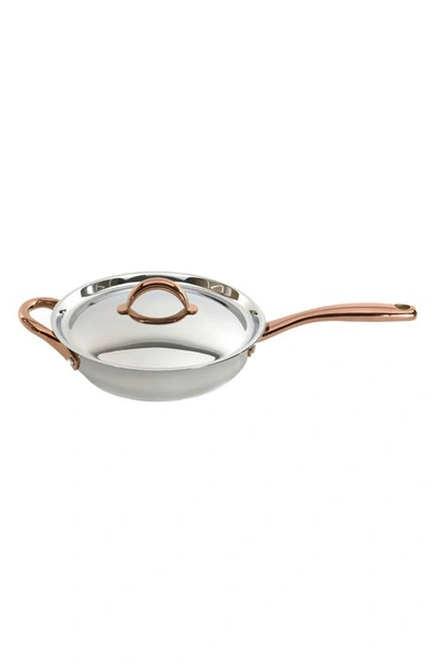 Shop Berghoff Ouro Gold Cookware Five-piece Set In Silver Rose Gold