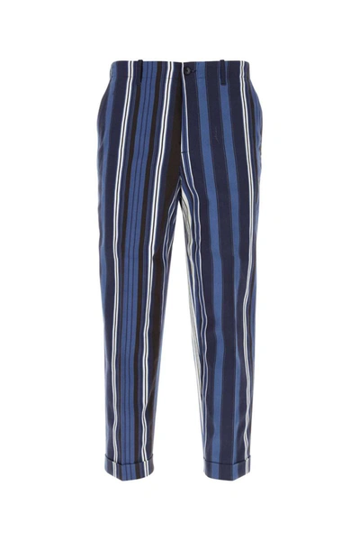 Shop Etro Pants In Stripped