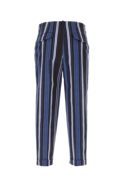 Shop Etro Pants In Stripped
