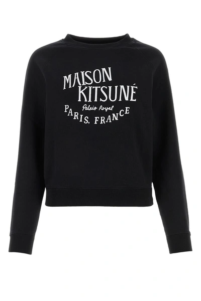Shop Maison Kitsuné Maison Kitsune Sweatshirts In Black