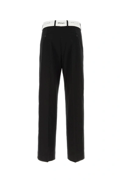 Shop Palm Angels Pants In Blackoff
