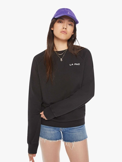 Shop La Paz Cunha Sweatshirt Spades (also In Xl) In Black