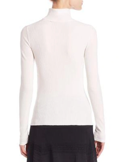 Shop Diane Von Furstenberg Jelena Turtleneck Sweater In Black