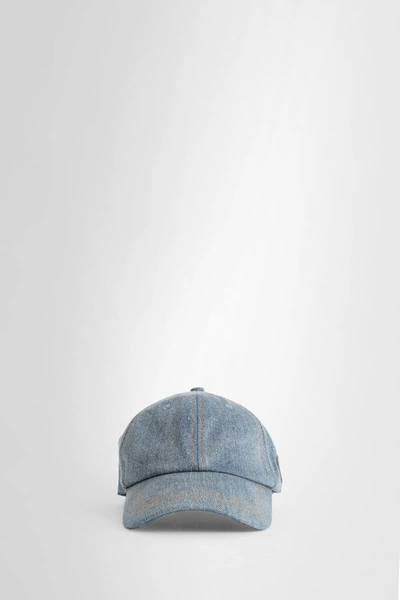 Shop Acne Studios Man Blue Hats