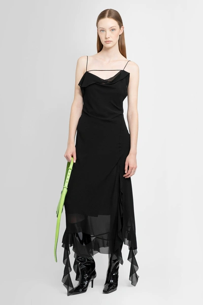 Shop Acne Studios Woman Black Dresses