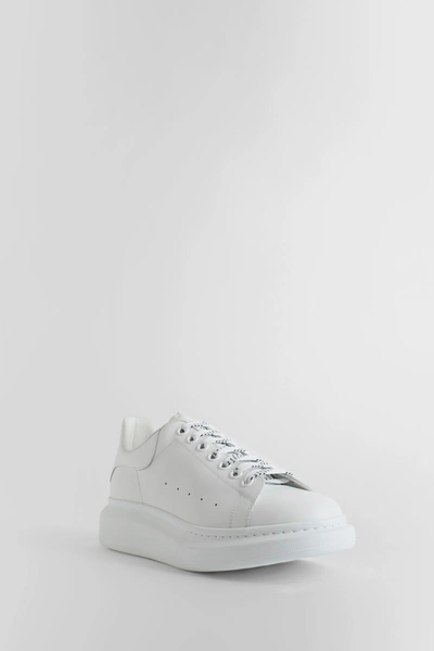 Shop Alexander Mcqueen Man White Sneakers