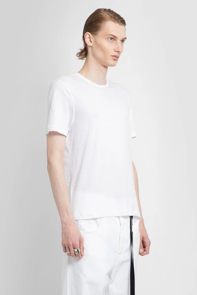 Shop Ann Demeulemeester Man White T-shirts