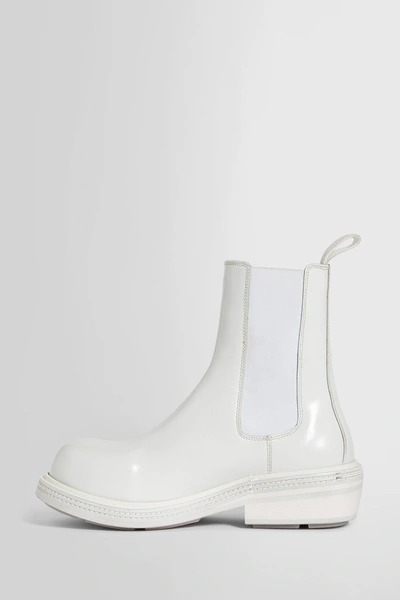 Shop Bottega Veneta Woman White Boots