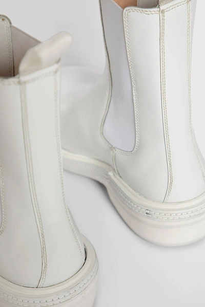 Shop Bottega Veneta Woman White Boots