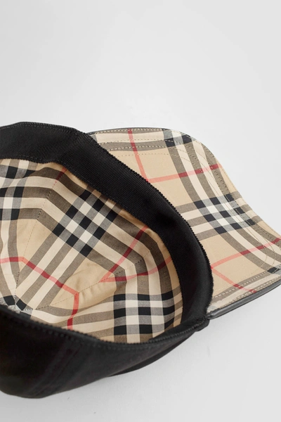 Shop Burberry Unisex Black Hats