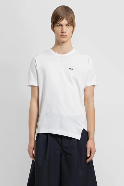Shop Comme Des Garçons Shirt Man White T-shirts