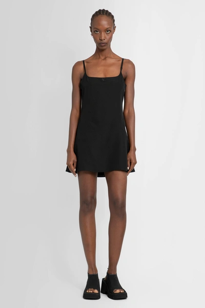 Shop Courrèges Woman Black Dresses